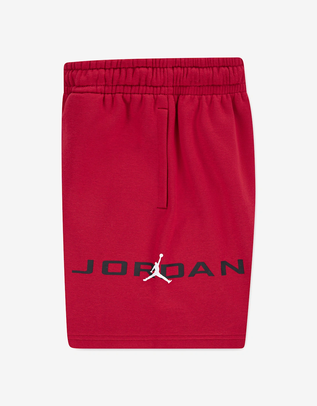 Boys MJ Stretch HBR Fleece Shorts in Red