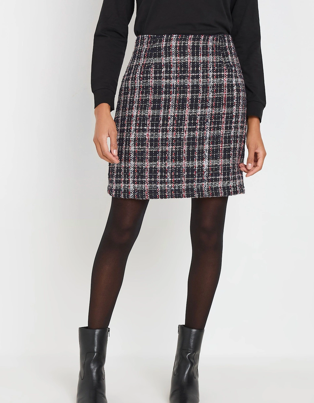 Women's Boucle Mini Skirt, 2 of 1