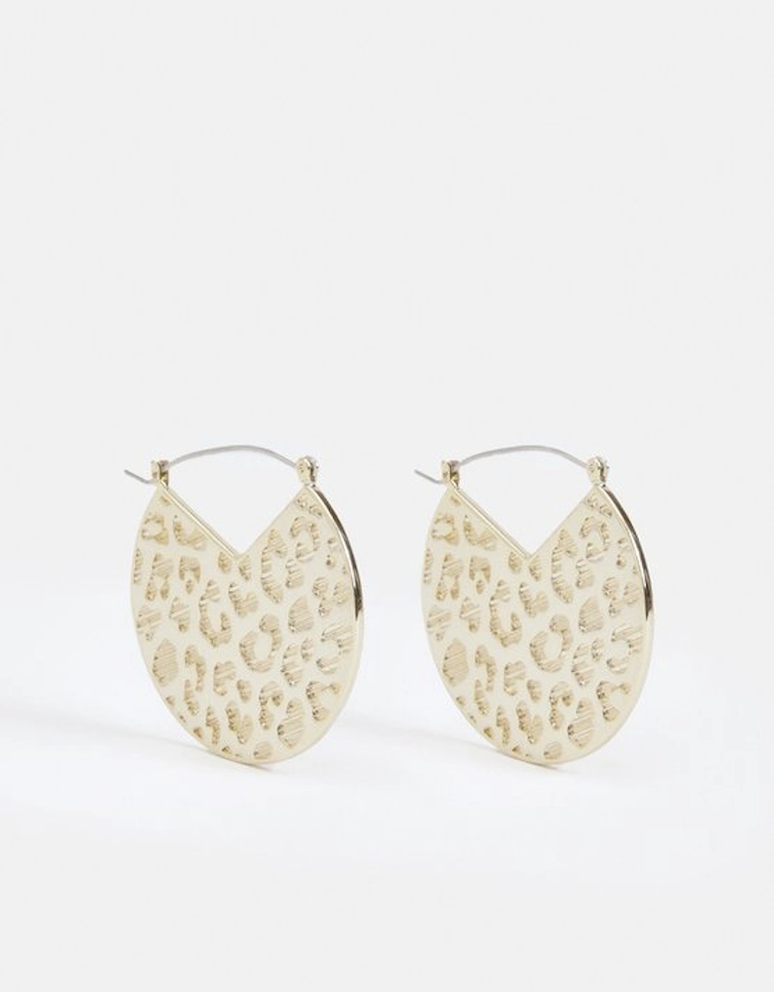 14kt Gold Plated Leopard Spot Earrings