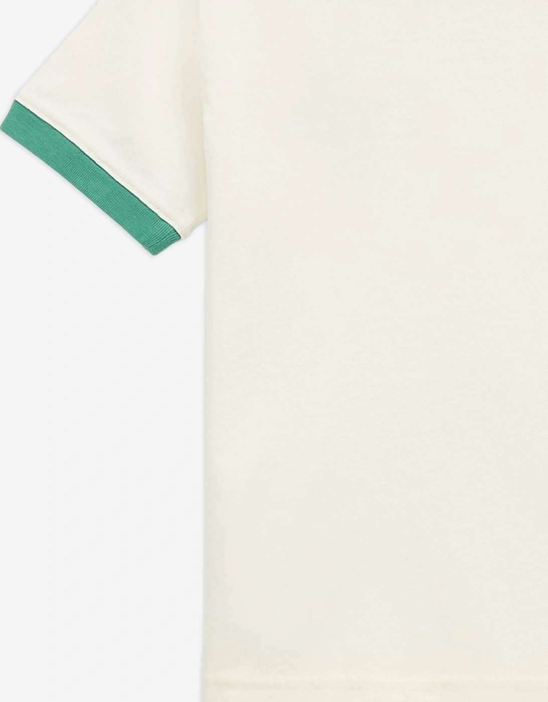 Boys Polo T-Shirt in Ivory