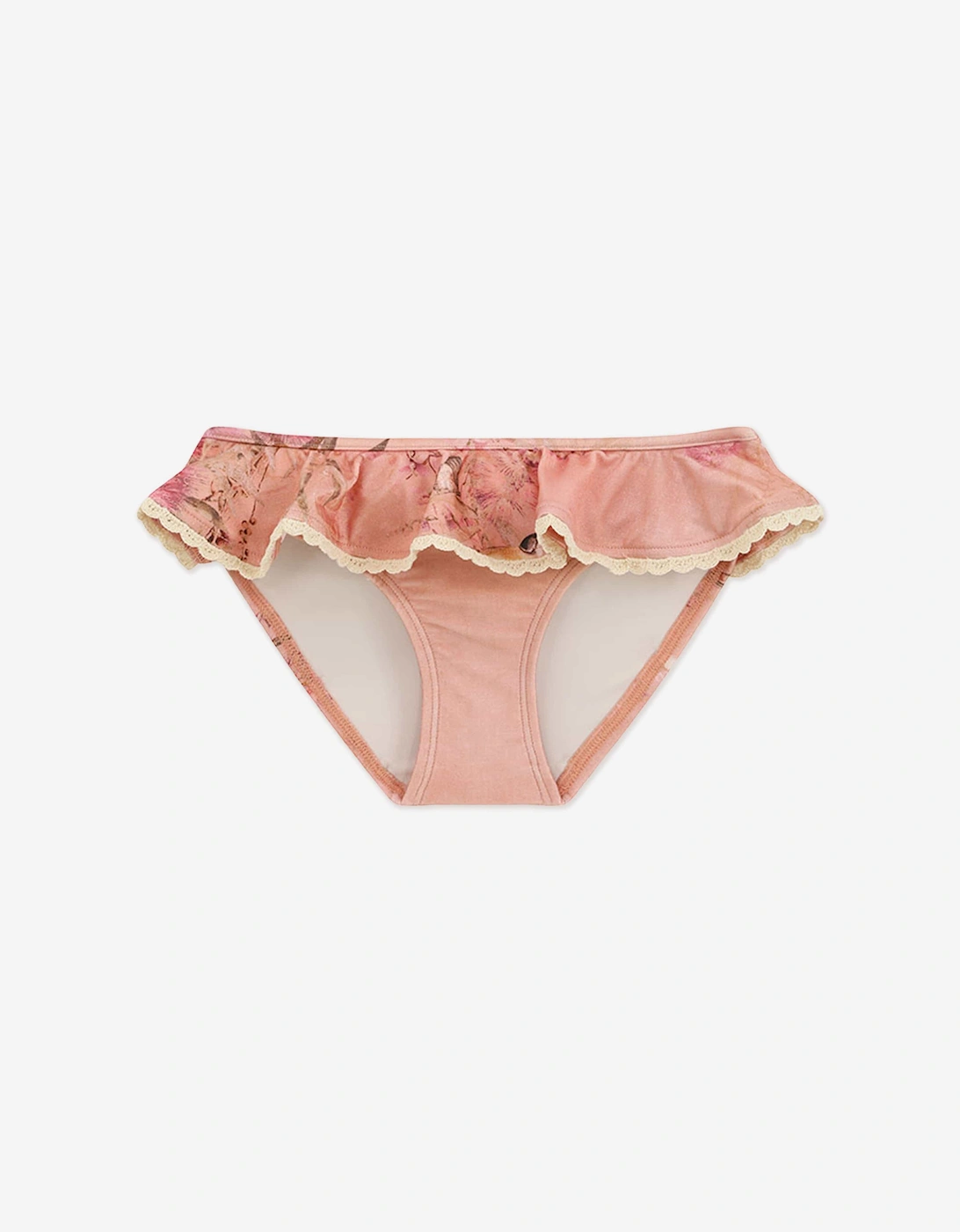 Girls Cascadian Trim Bikini in Pink