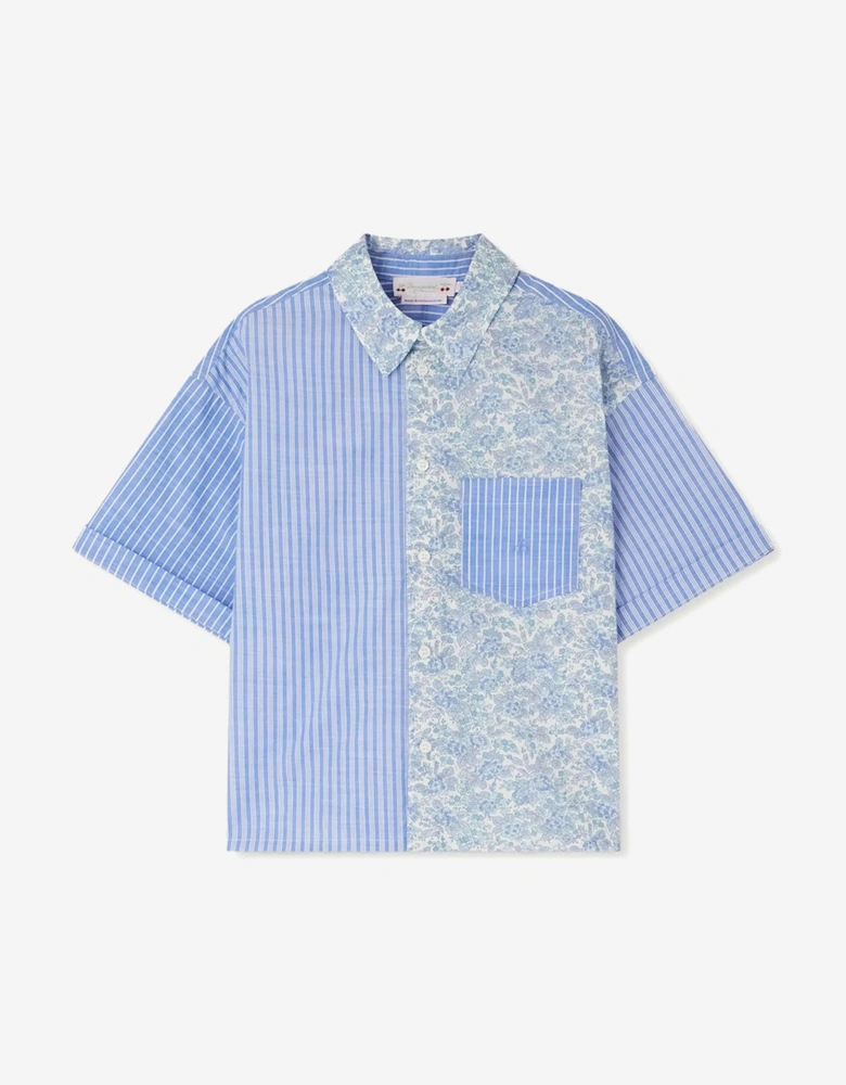 Girls Elyas Blouse in Blue