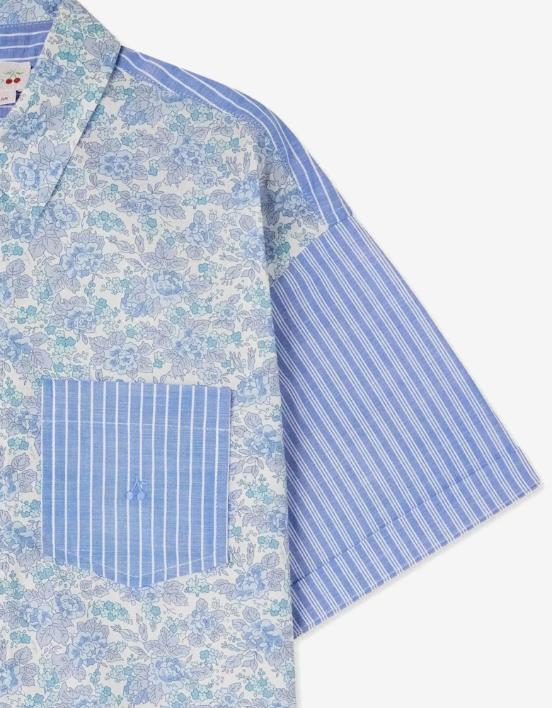 Girls Elyas Blouse in Blue