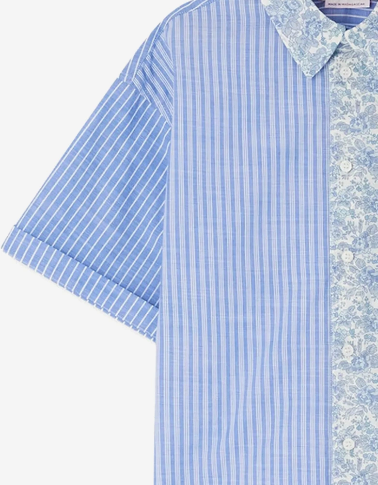 Girls Elyas Blouse in Blue