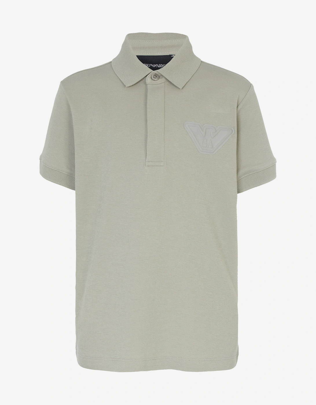 Boys Logo Polo Shirt in Green, 5 of 4