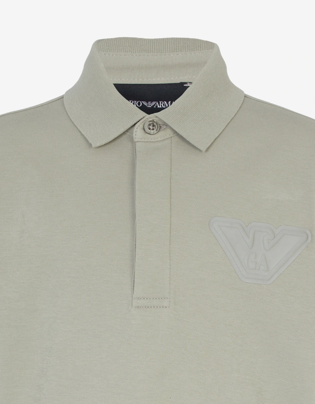 Boys Logo Polo Shirt in Green