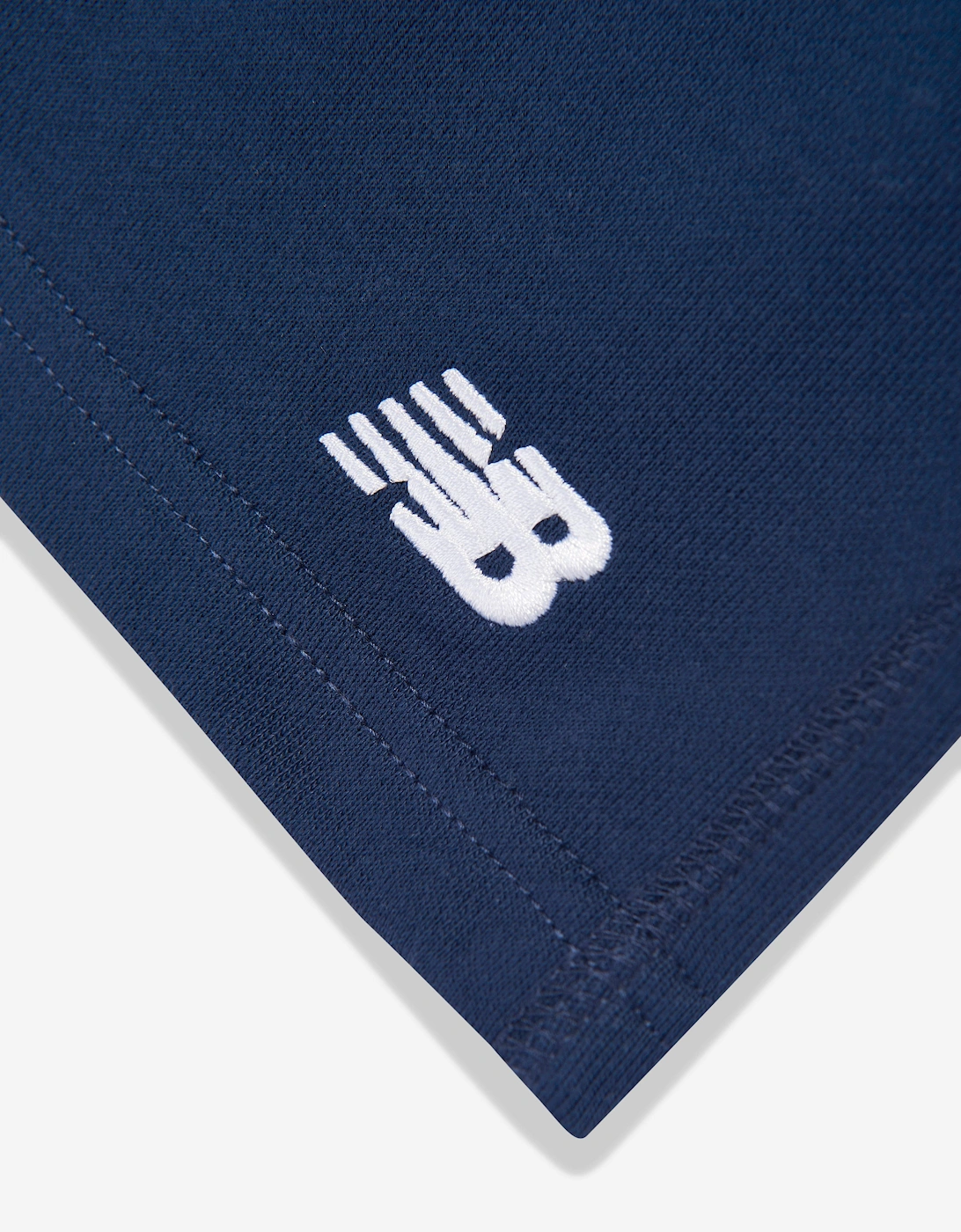 Boys French Terry Small Logo Shorts in Navy