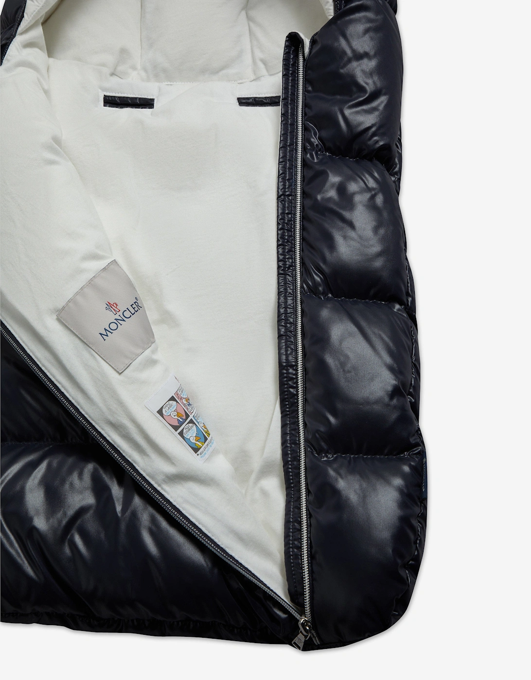 Enfant Baby Down Padded Nest in Navy