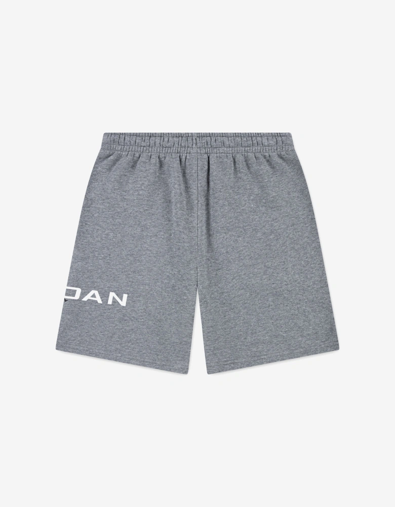 Boys MJ Stretch HBR Fleece Shorts in Grey