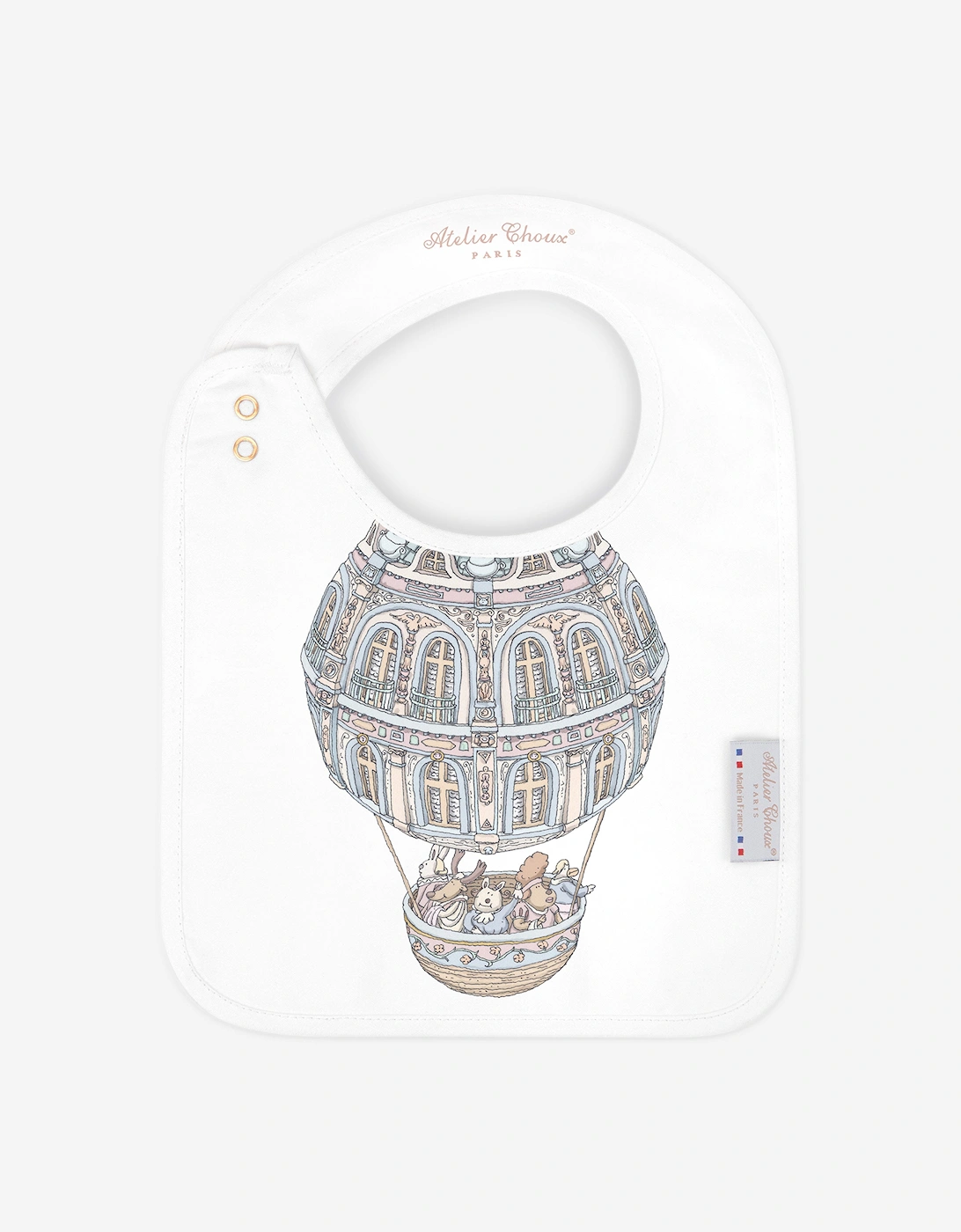 Baby Château Choux™ Satin Bib in Blue