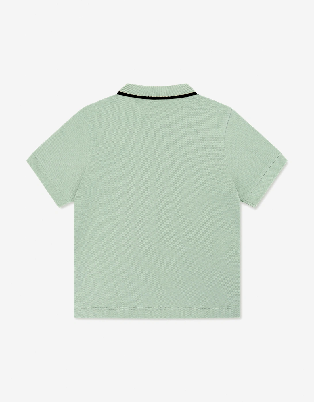 Boys Logo Polo Shirt in Green