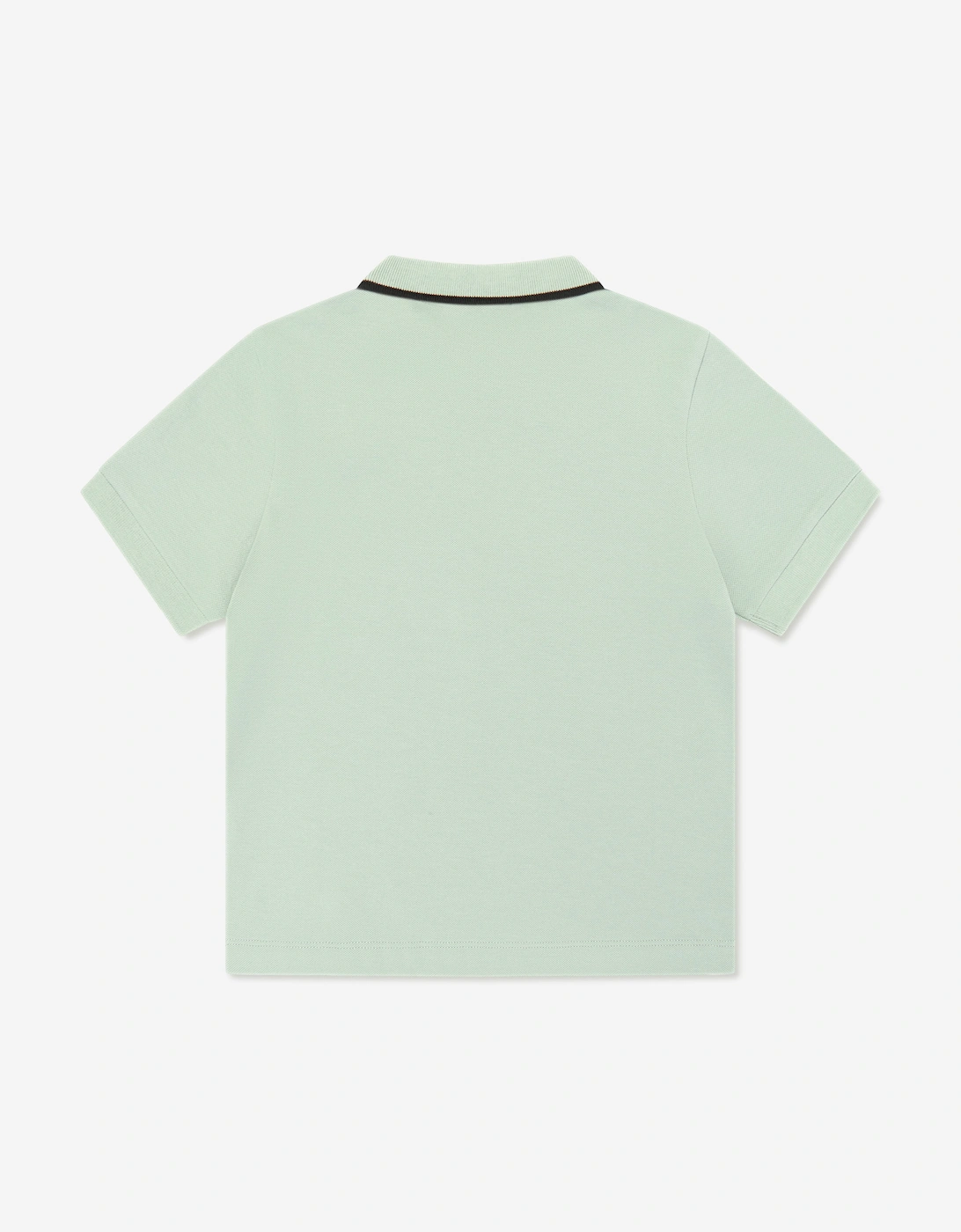 Boys Logo Polo Shirt in Green