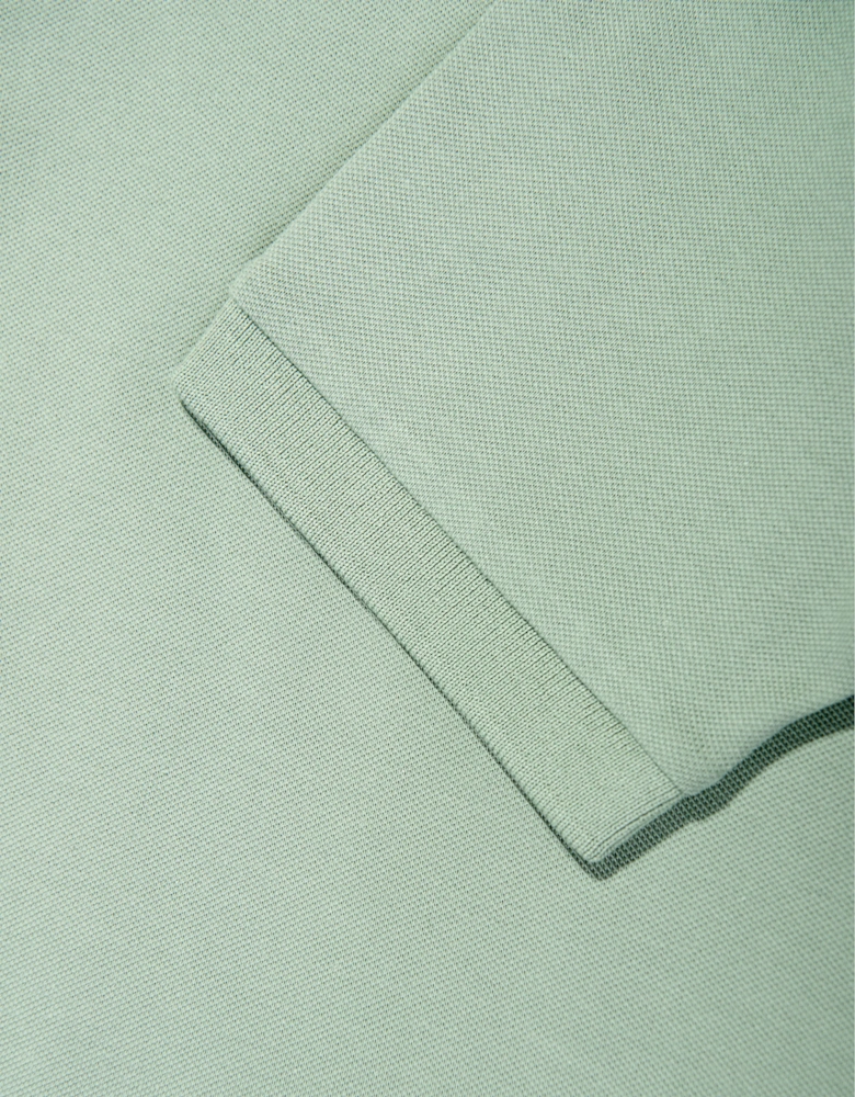 Boys Logo Polo Shirt in Green