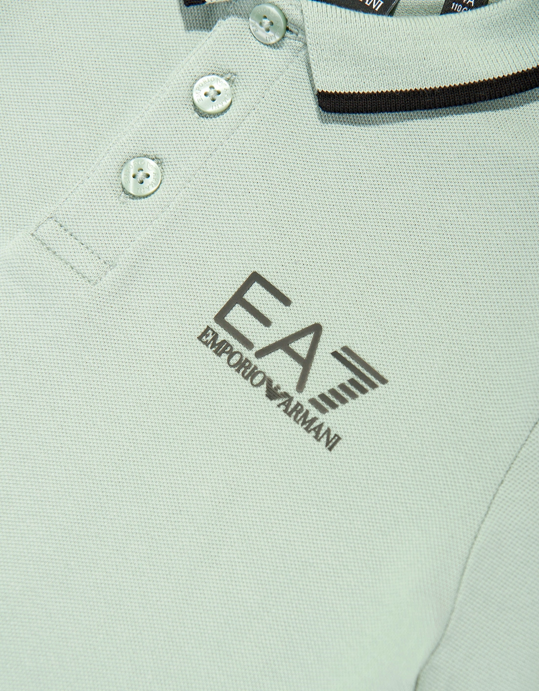 Boys Logo Polo Shirt in Green