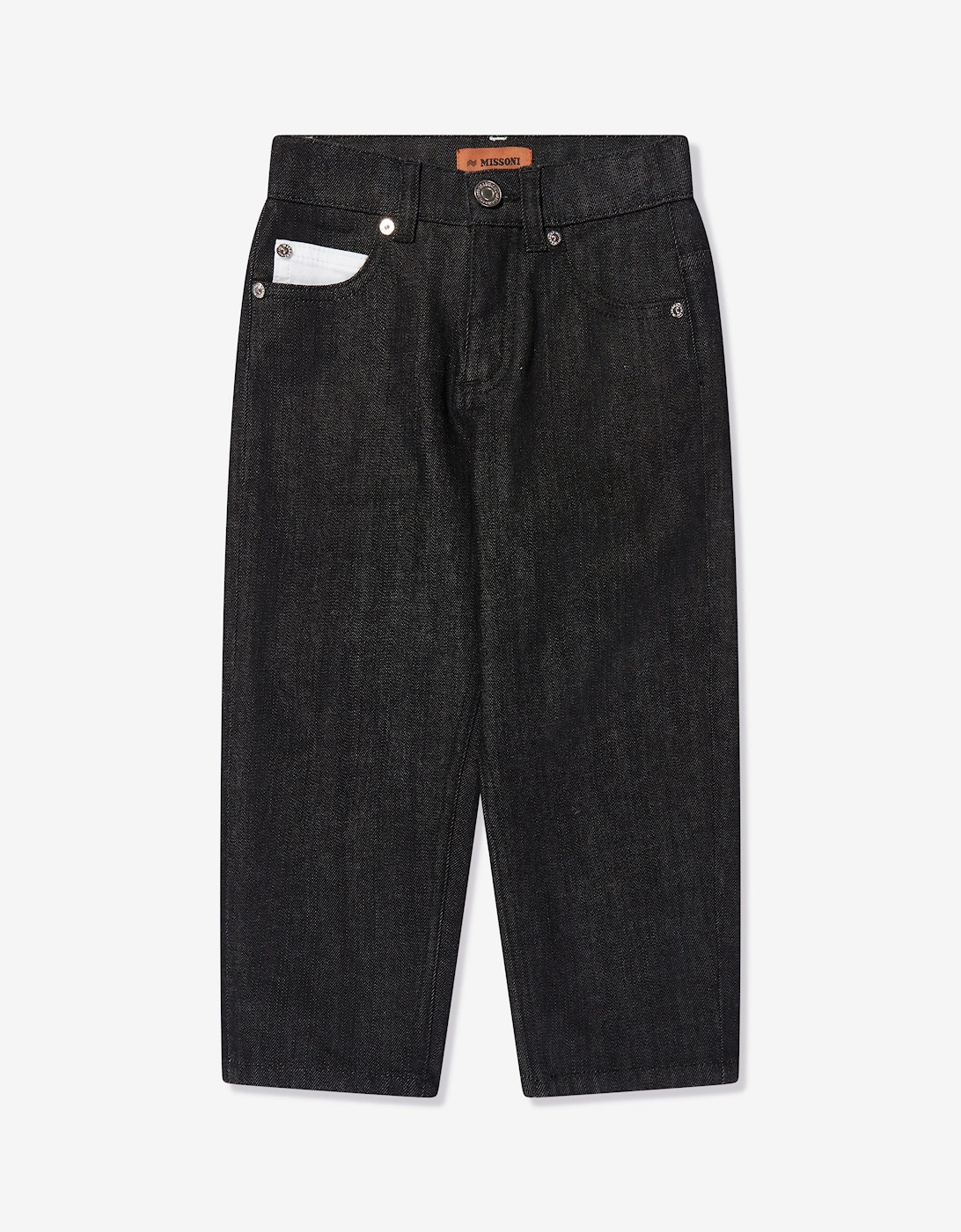 Boys Branded Trousers in Black, 5 of 4