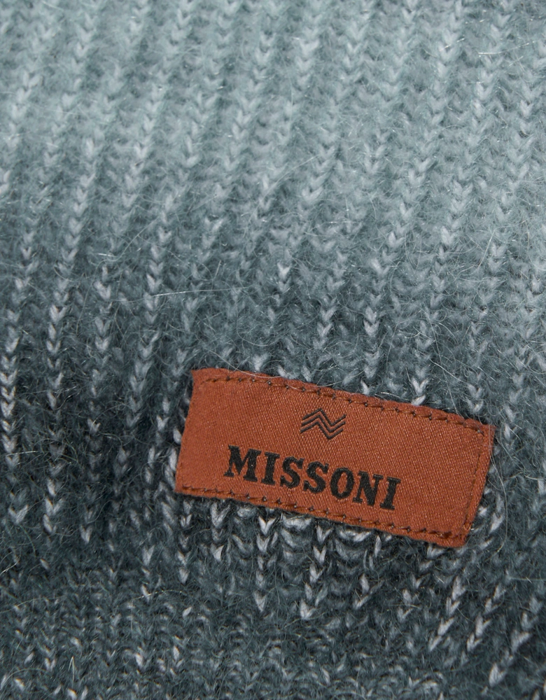 Kids Knitted Hoodie in Grey