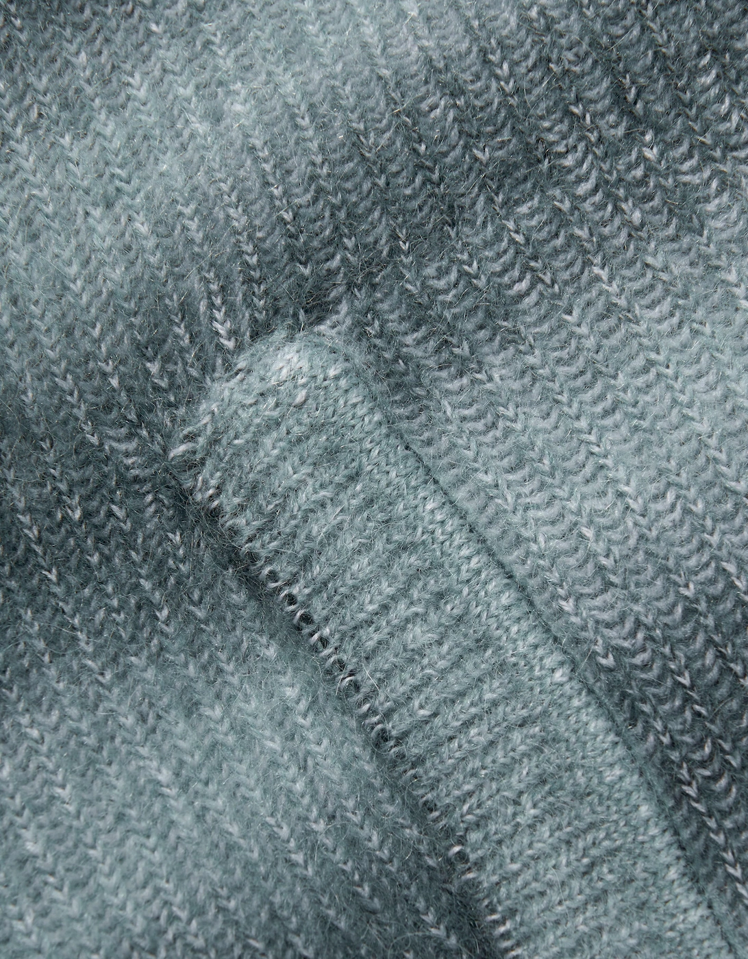 Kids Knitted Hoodie in Grey