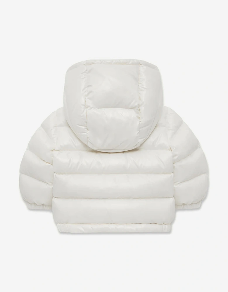 Baby Boys Down Padded New Aubert Jacket in White