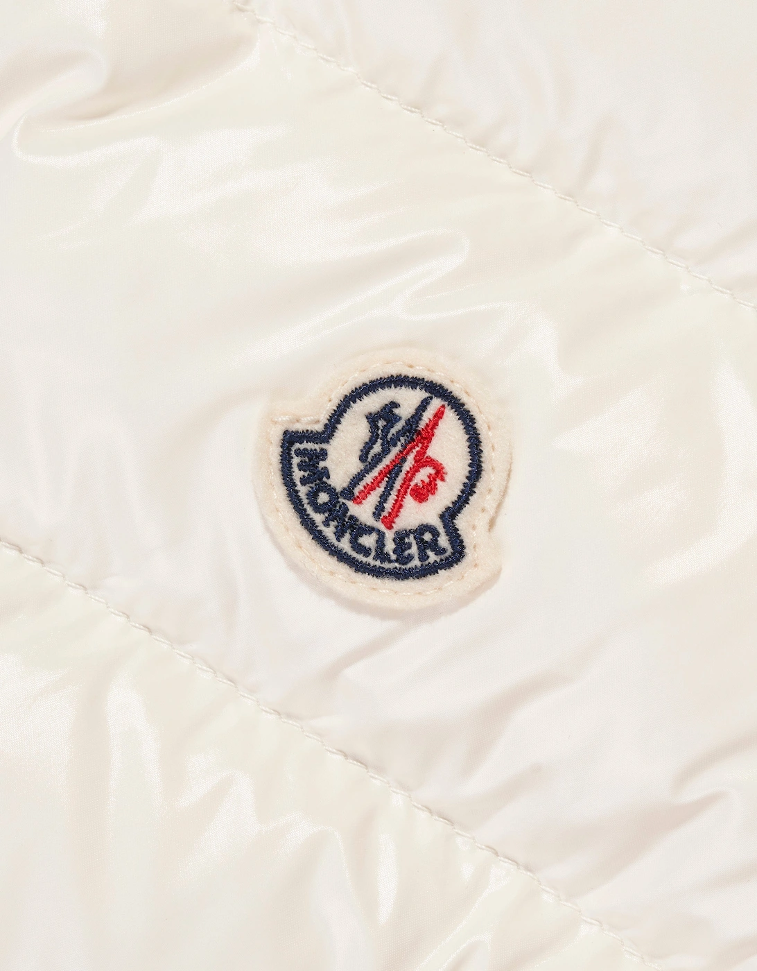 Enfant Boys Down Padded Tib Gilet in White