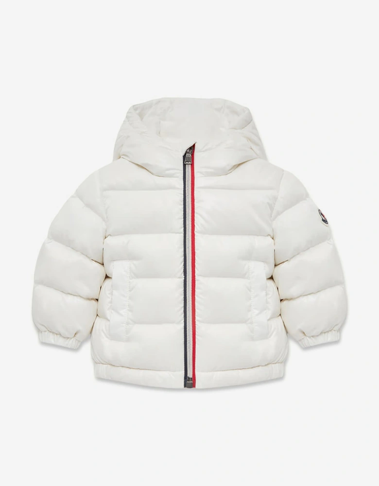 Baby Boys Down Padded New Aubert Jacket in White