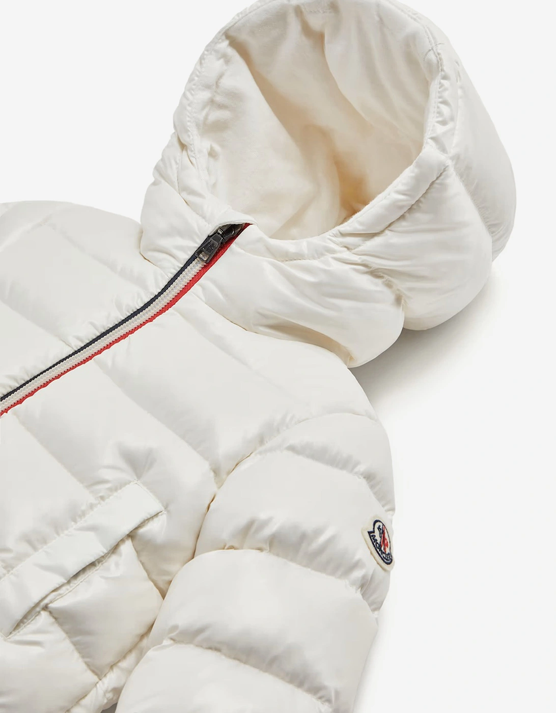 Baby Boys Down Padded New Aubert Jacket in White