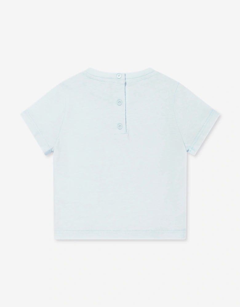 Baby Animal Logo T-Shirt in Blue