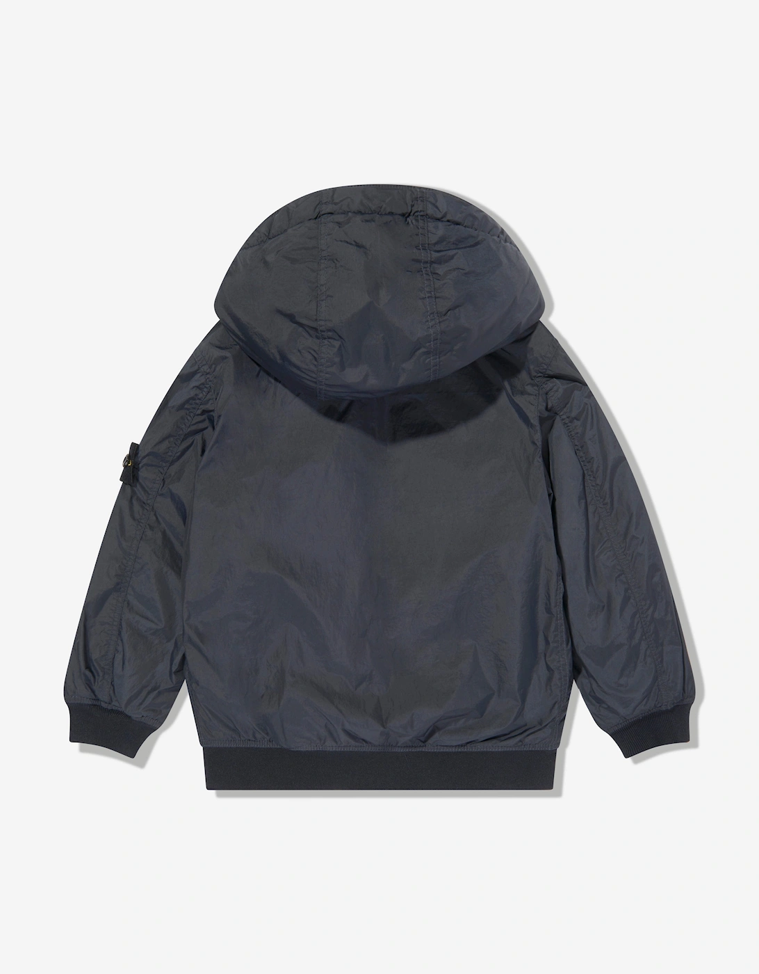 Kids Short Parka Jacket in Navy
