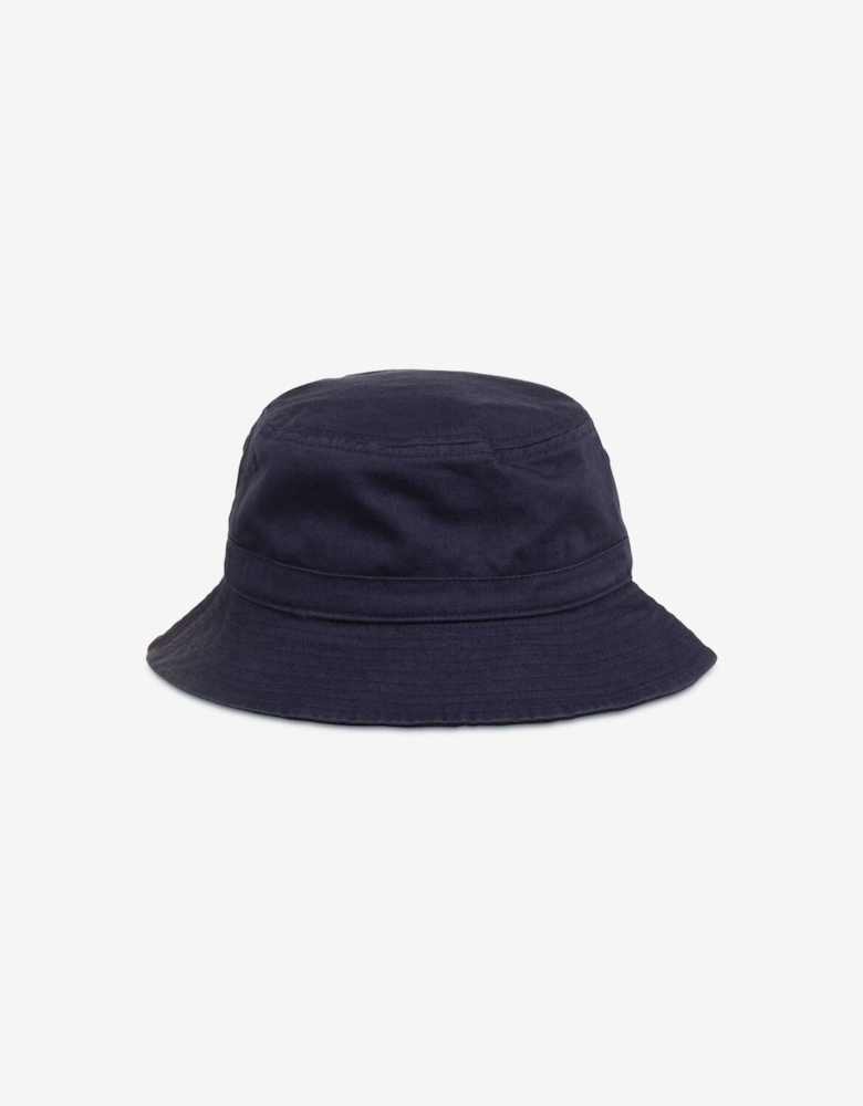 Boys Chino Flag Bucket Hat in Navy