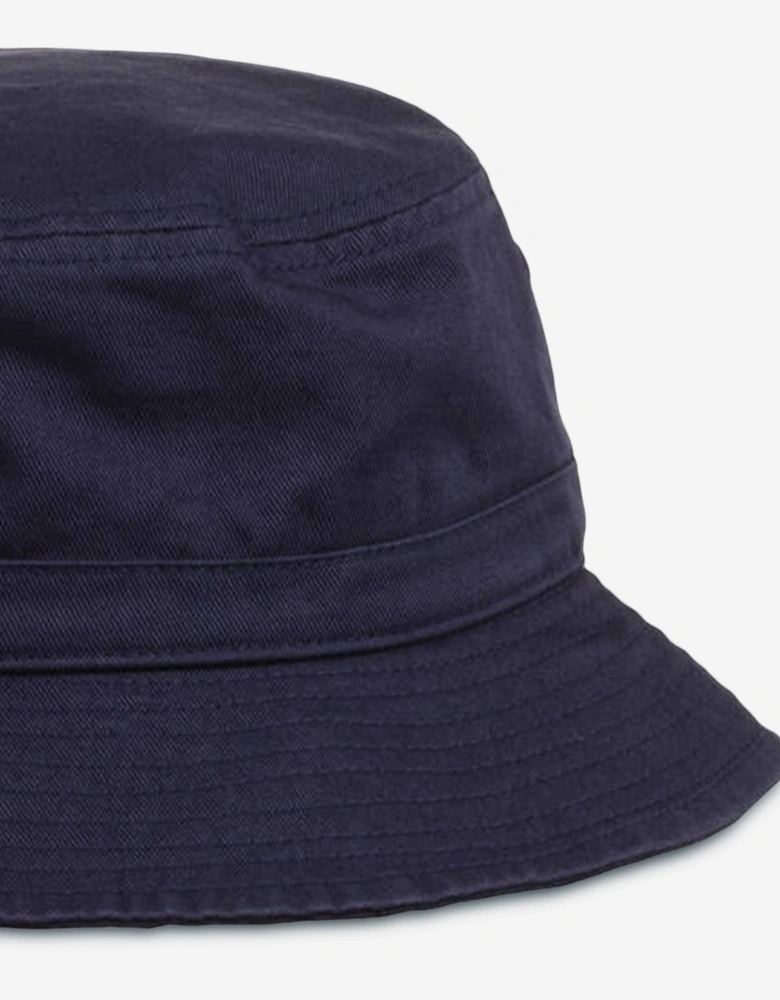 Boys Chino Flag Bucket Hat in Navy