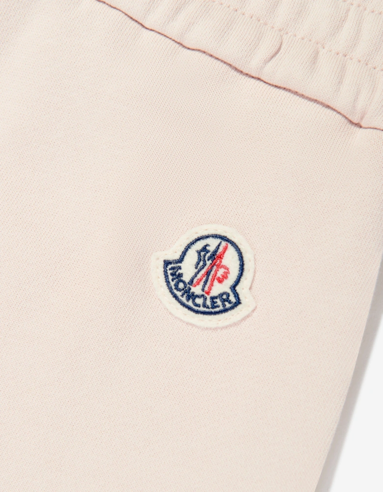 Girls Branded Joggers in Pink