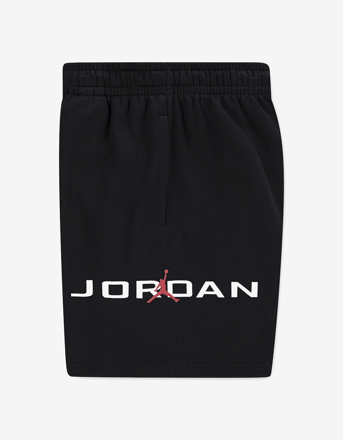 Boys MJ Stretch HBR Fleece Shorts in Black