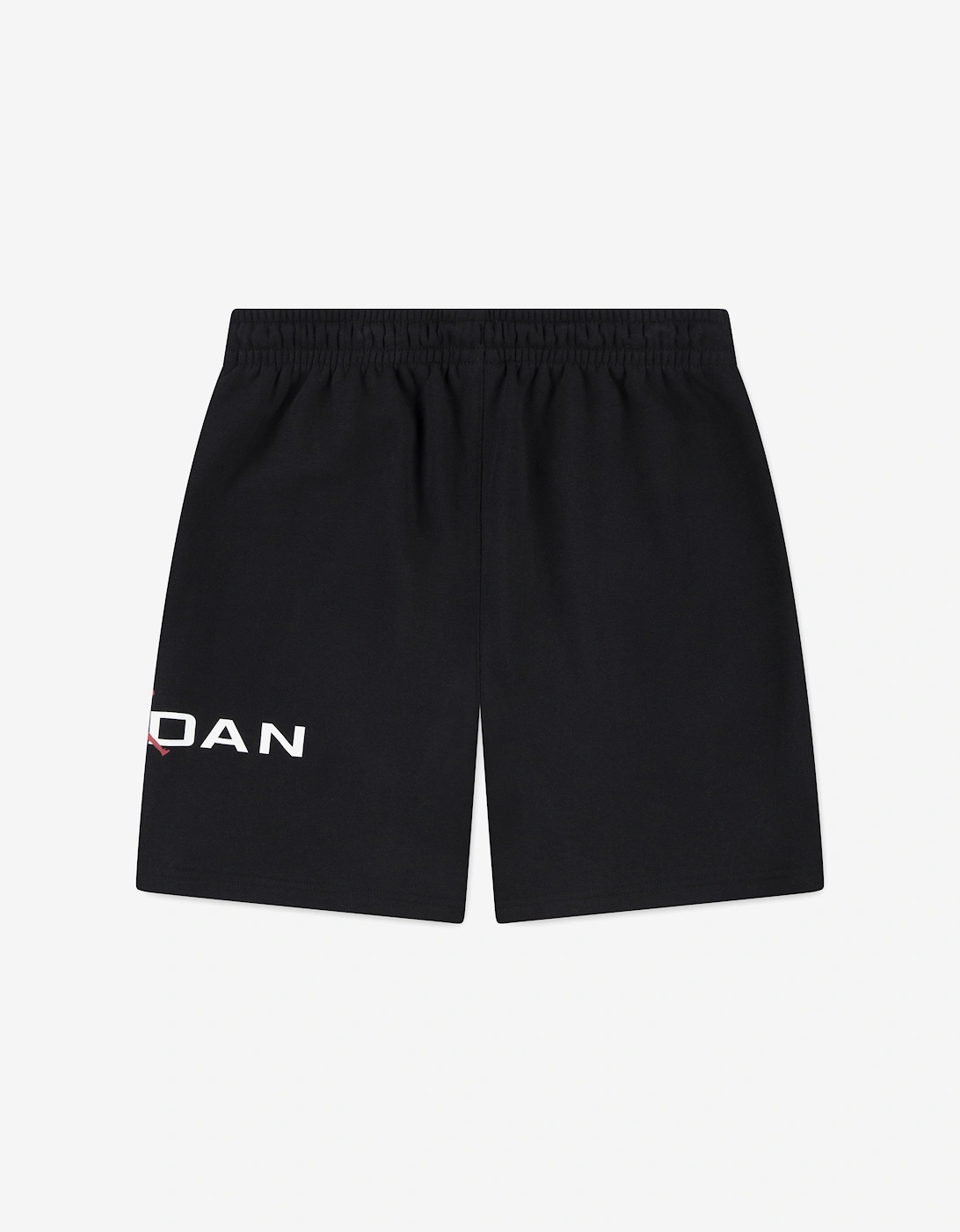 Boys MJ Stretch HBR Fleece Shorts in Black