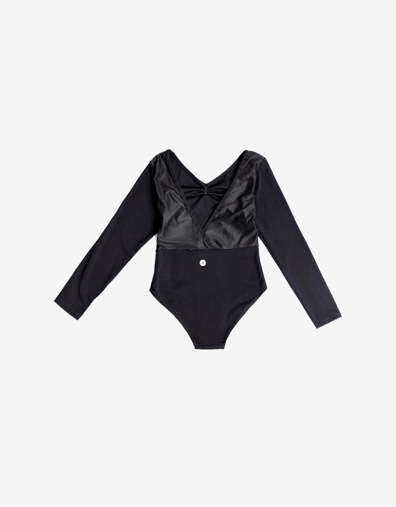 Girls Arabesque Leotard in Black
