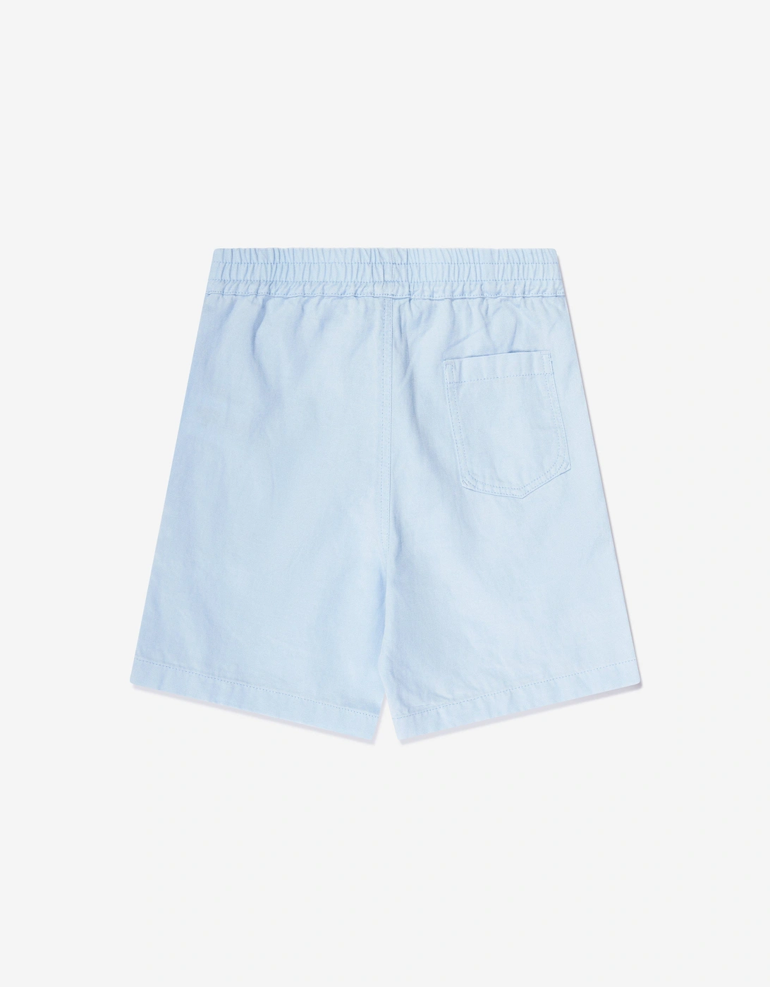 Boys Logo Bermuda Shorts in Blue