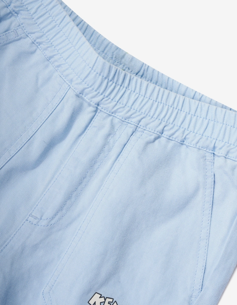 Boys Logo Bermuda Shorts in Blue