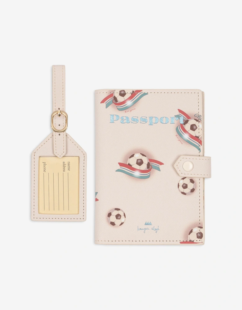 Konges Sløjd Kids Kick It Voyage Travel Set in Beige (15cm)