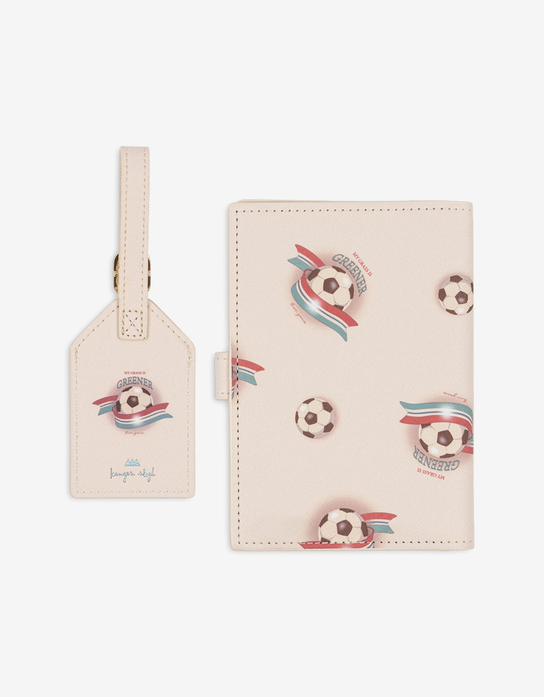 Konges Sløjd Kids Kick It Voyage Travel Set in Beige (15cm)