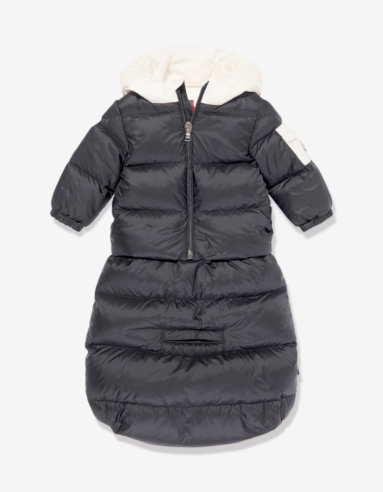 Enfant Baby Down Padded Ueno Nest in Navy