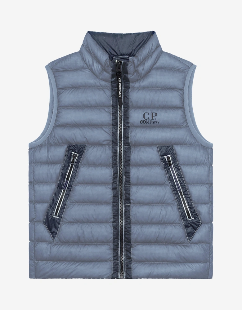 C.P. Company Boys Padded Gilet in Grey