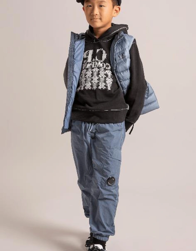 C.P. Company Boys Padded Gilet in Grey
