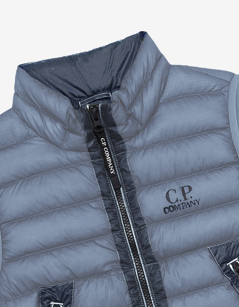 C.P. Company Boys Padded Gilet in Grey