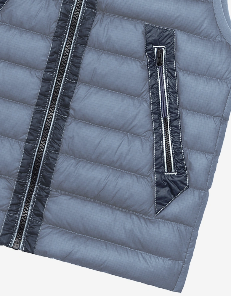 C.P. Company Boys Padded Gilet in Grey