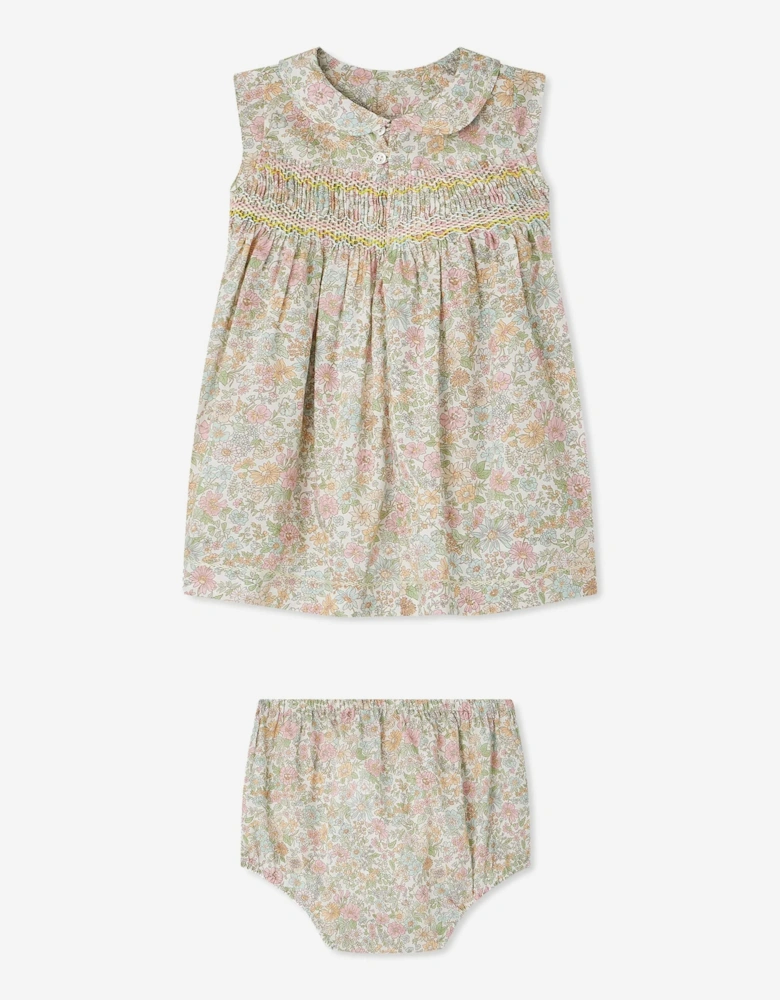Baby Girls Eleanore Dress in Multicolour