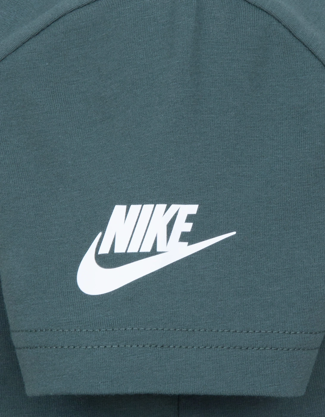 Boys Futura Metallic T-Shirt in Green