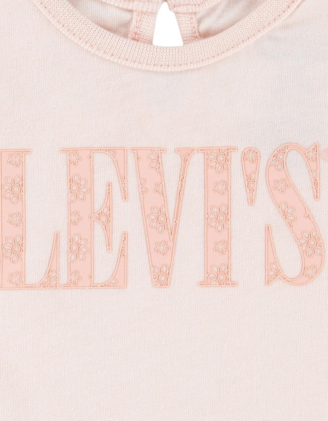 Baby Girls Smocked Sleeve T-Shirt in Pink
