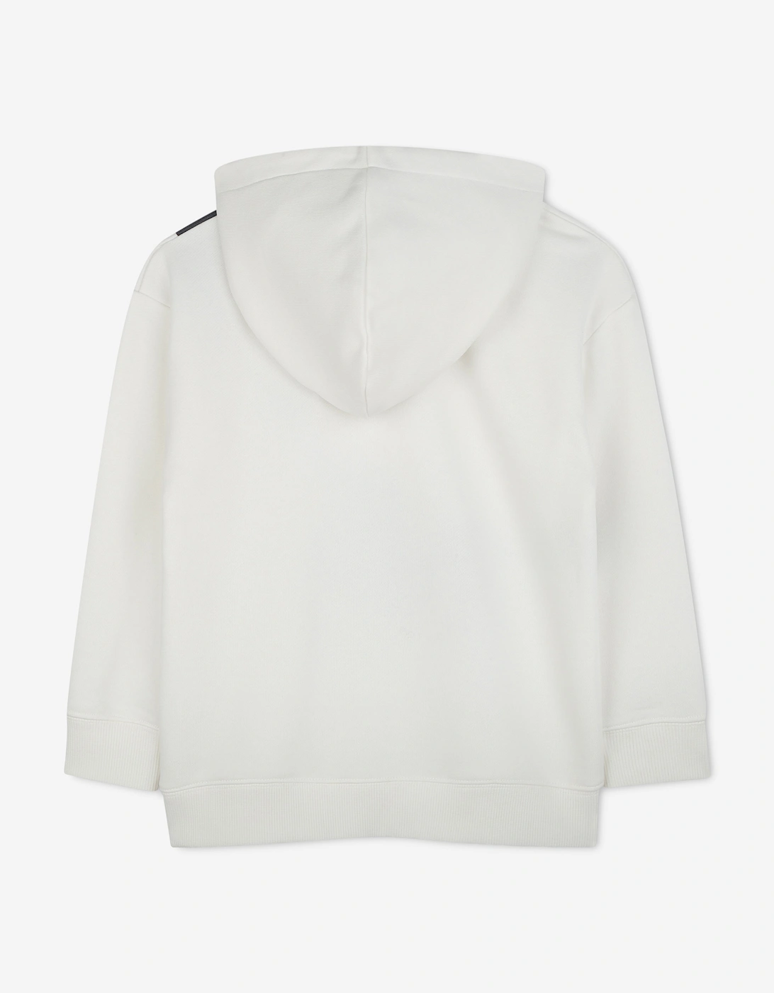 Girls Snapshot Bag Print Hoodie in Ivory