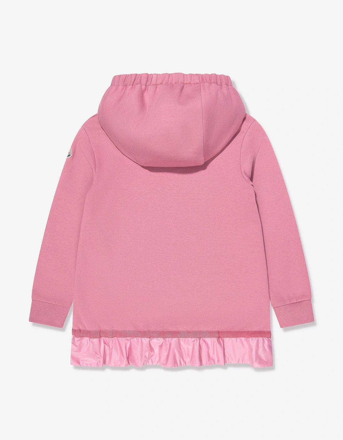 Enfant Girls Hooded Sweater Dress in Pink