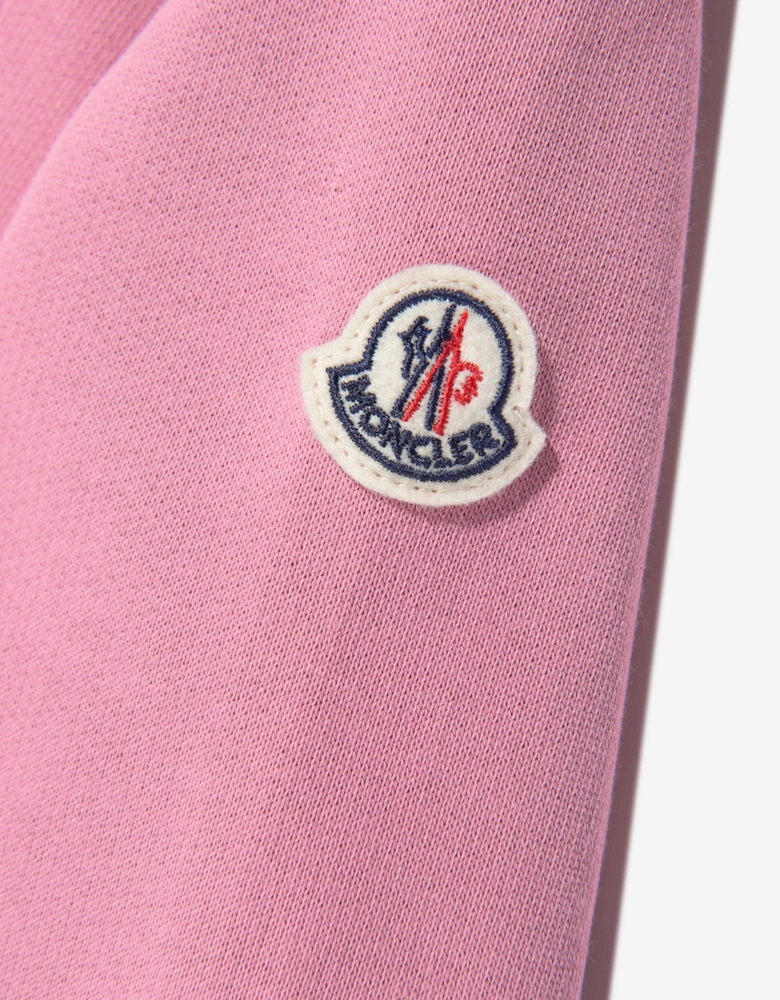 Enfant Girls Hooded Sweater Dress in Pink