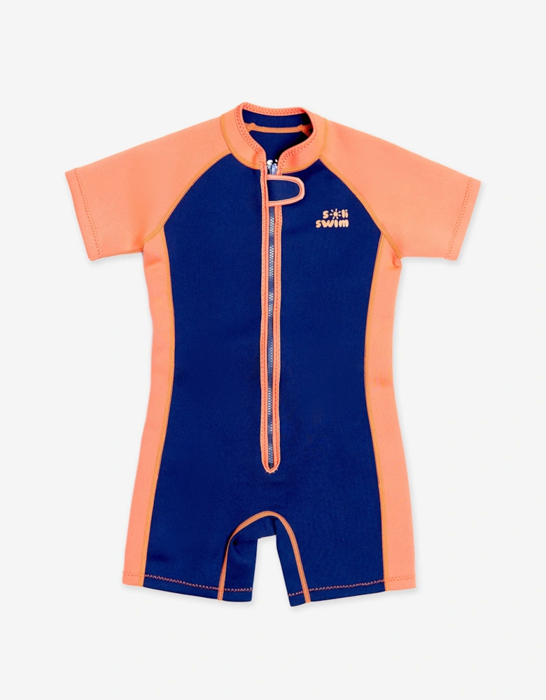 Boys Neoprene Wetsuit in Navy (UPF50+)