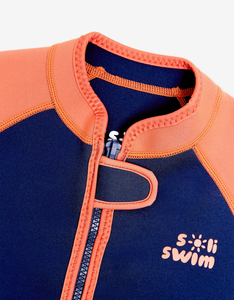 Boys Neoprene Wetsuit in Navy (UPF50+)